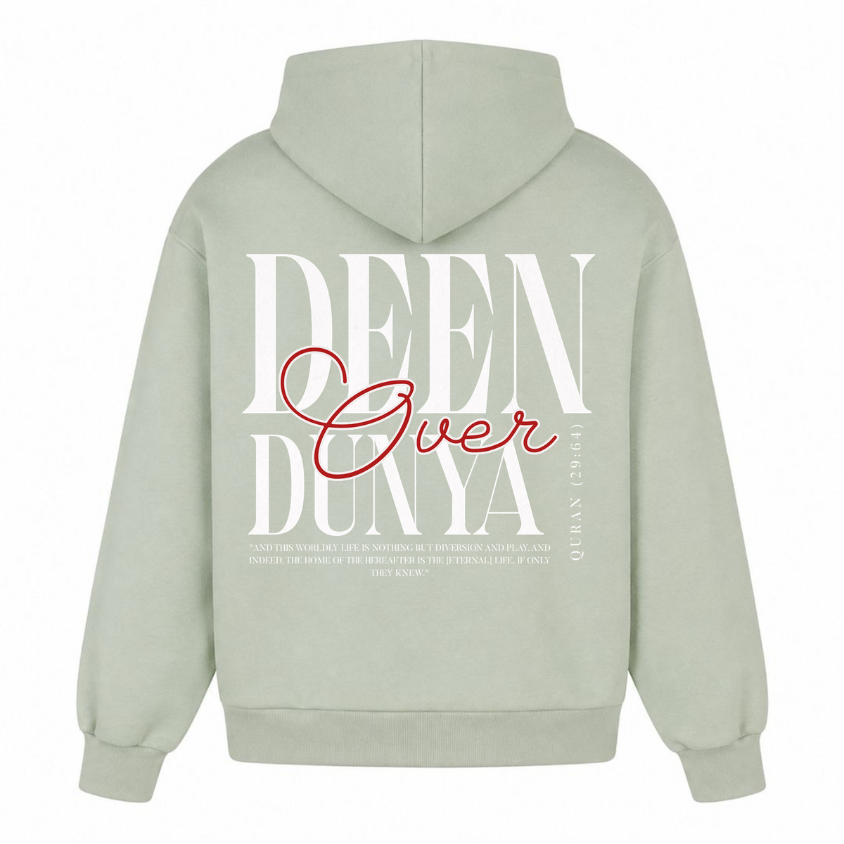 29:64 II Oversized Hoodie - light asphalt
