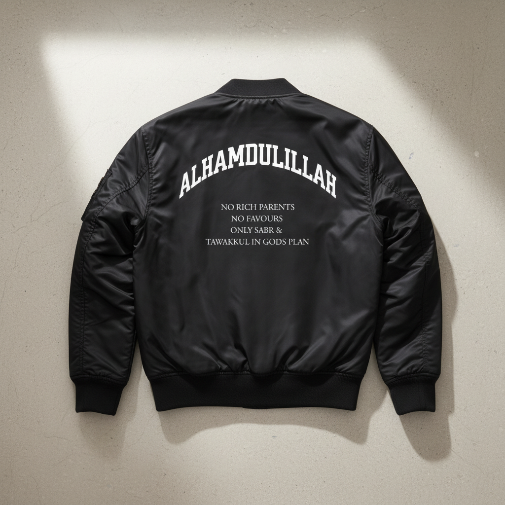 NO RICH PARENTS Bomber Jacket