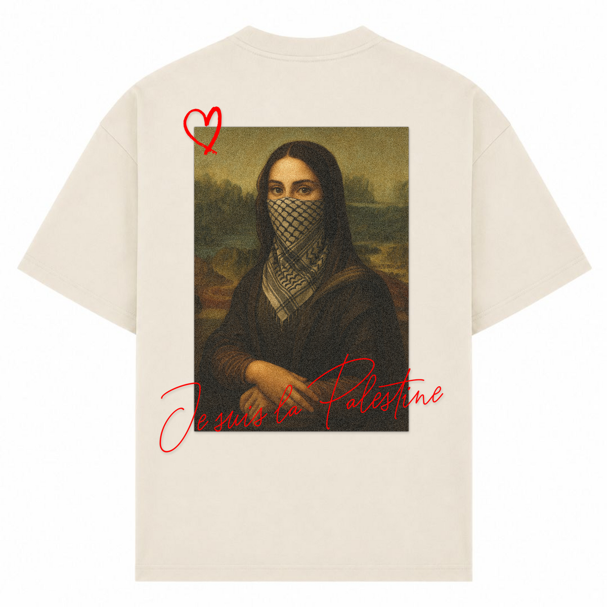JE SUIS Oversized Shirt - Sand