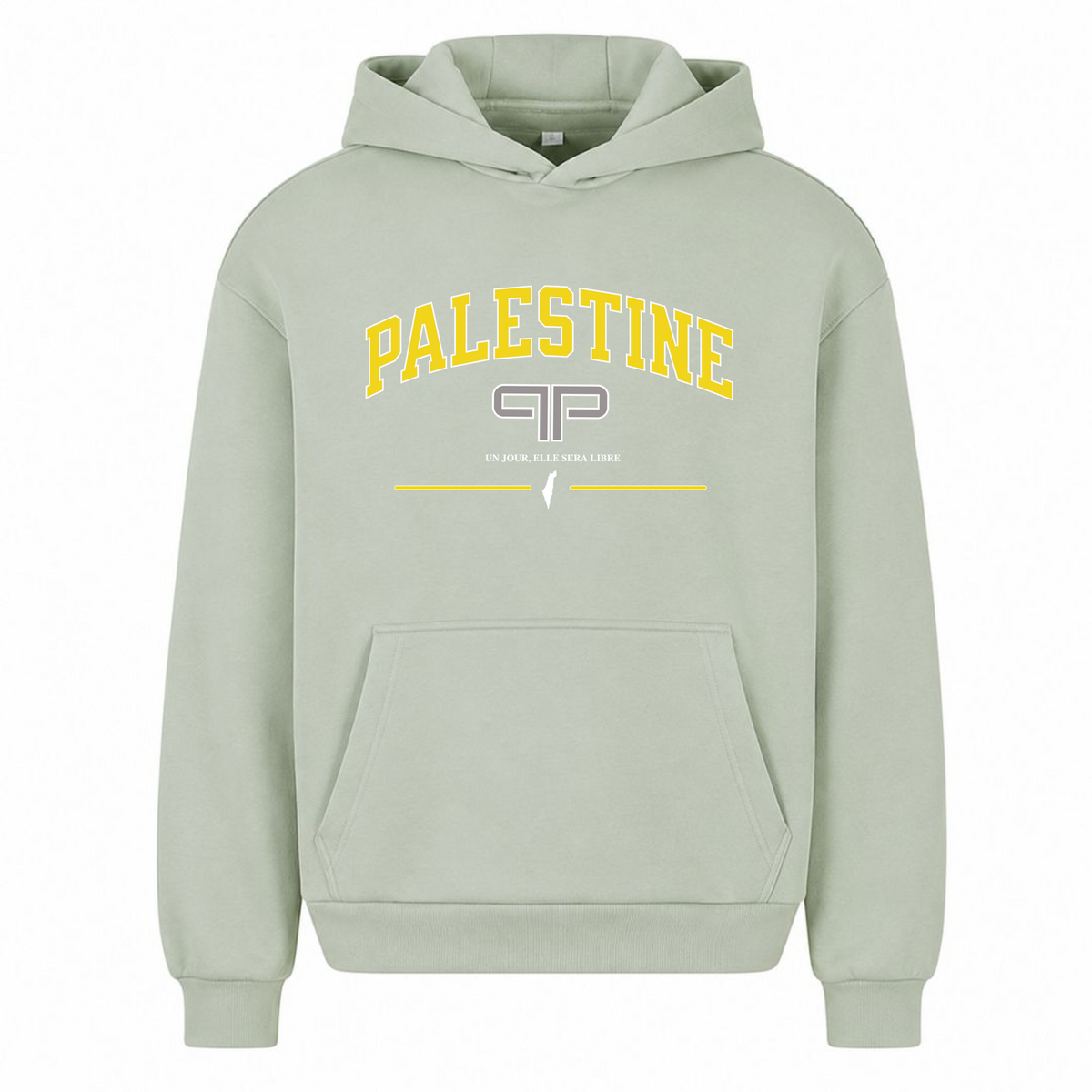 LIBRE 2 Oversized Hoodie - light asphalt