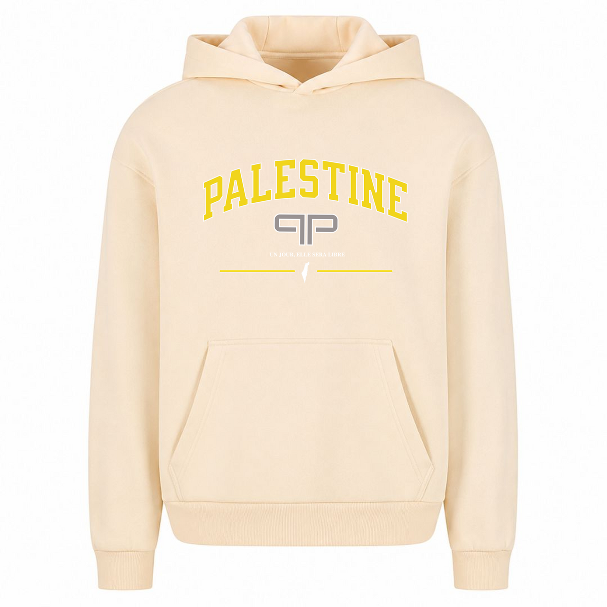 LIBRE 2 Oversized Hoodie - White Sand