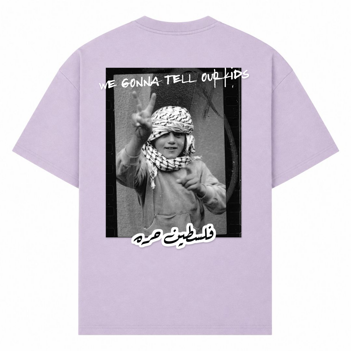 KIDS Oversized Shirt - lilac