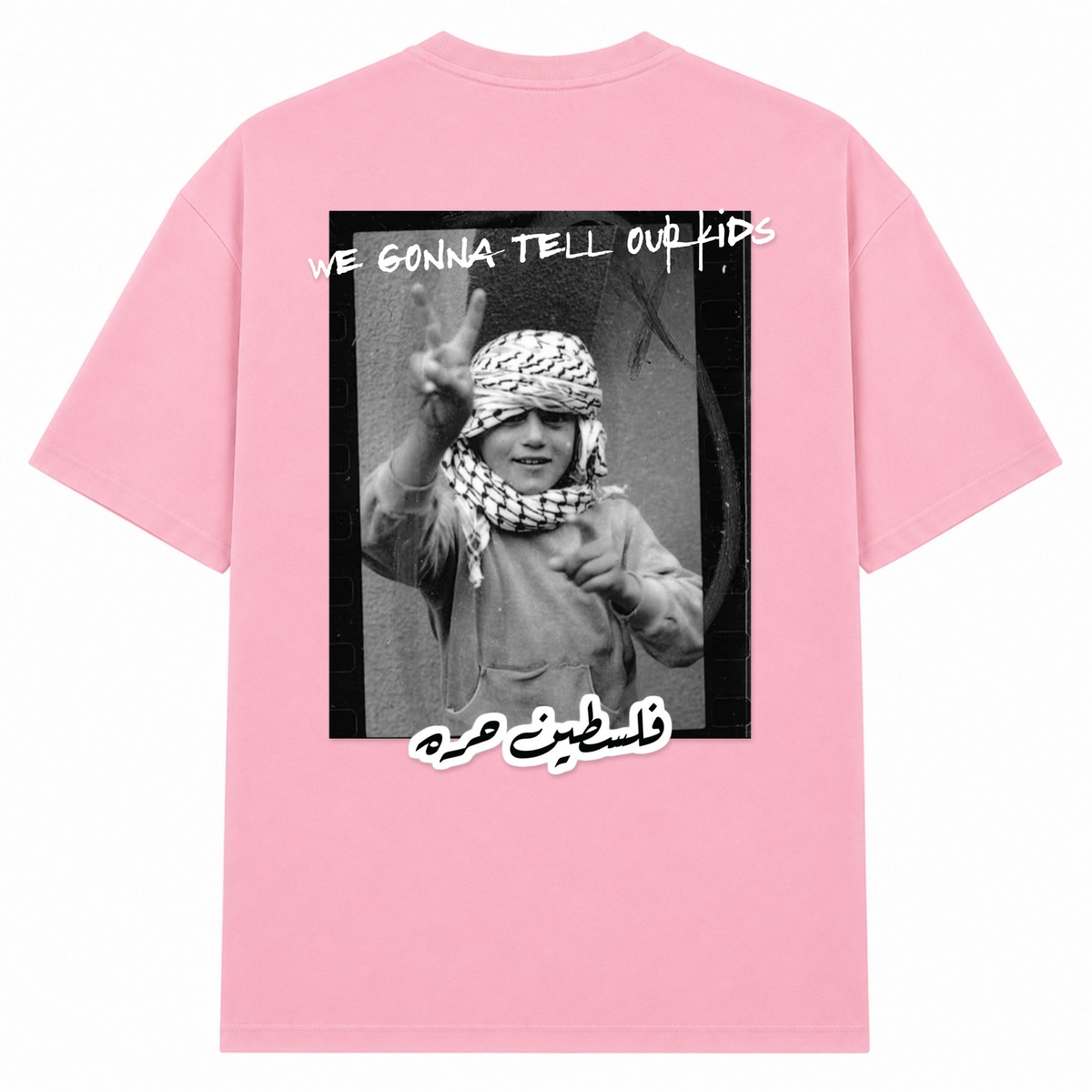 KIDS Oversized Shirt - Soft Pink 