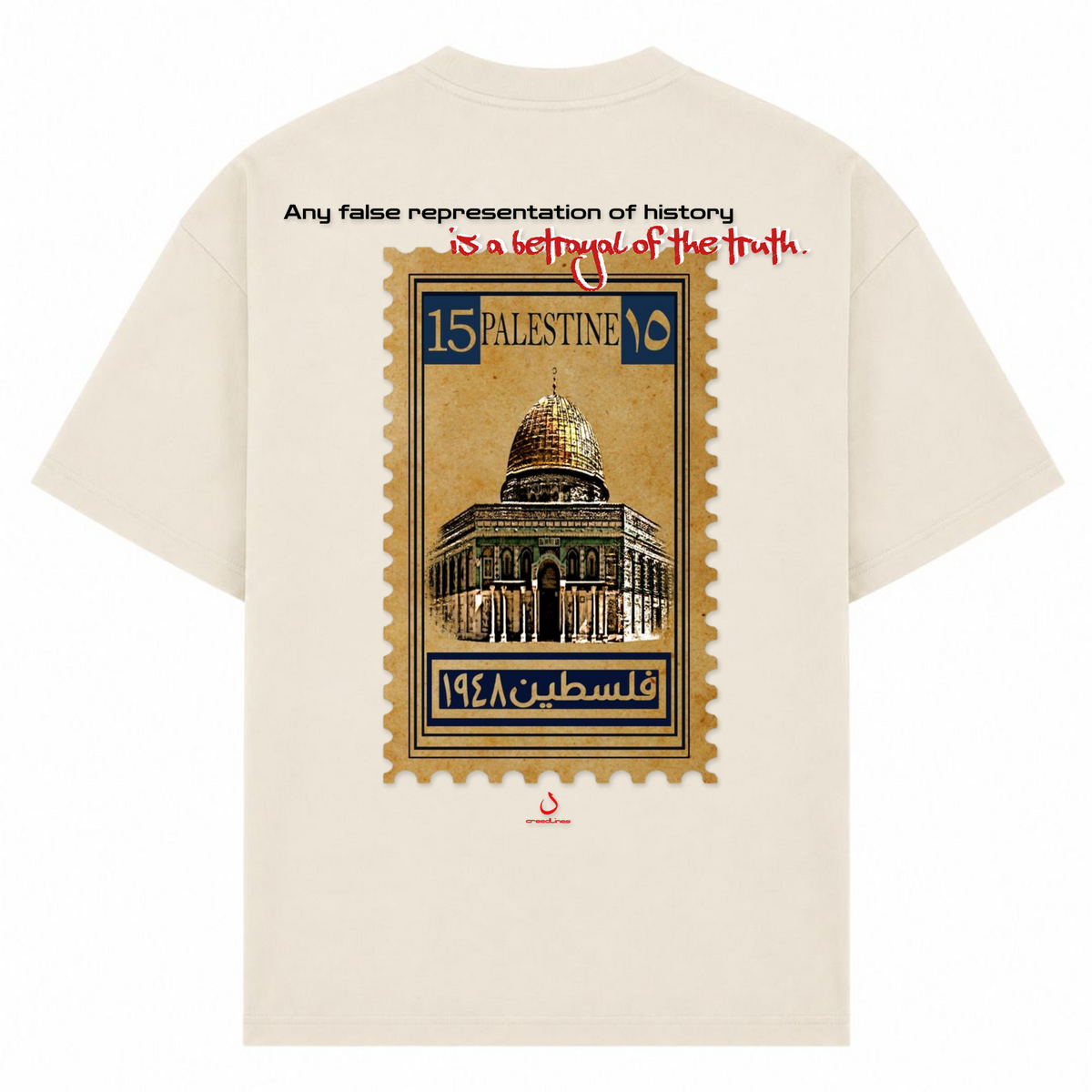 HISTORY Oversized Shirt - Sand