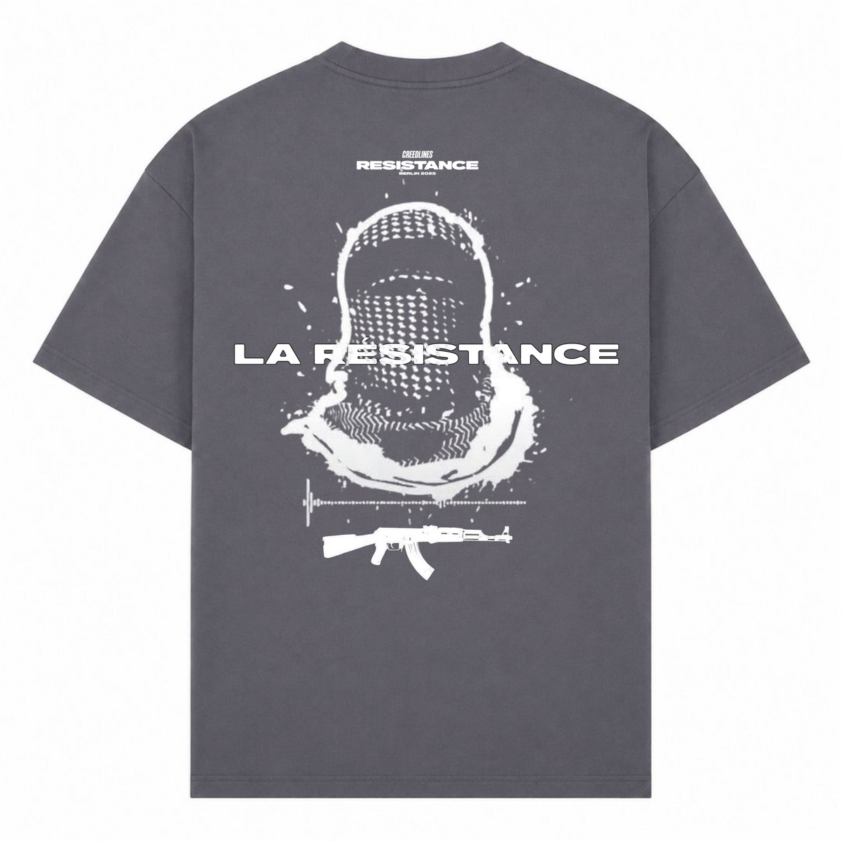 AK Oversized Shirt - dark grey 