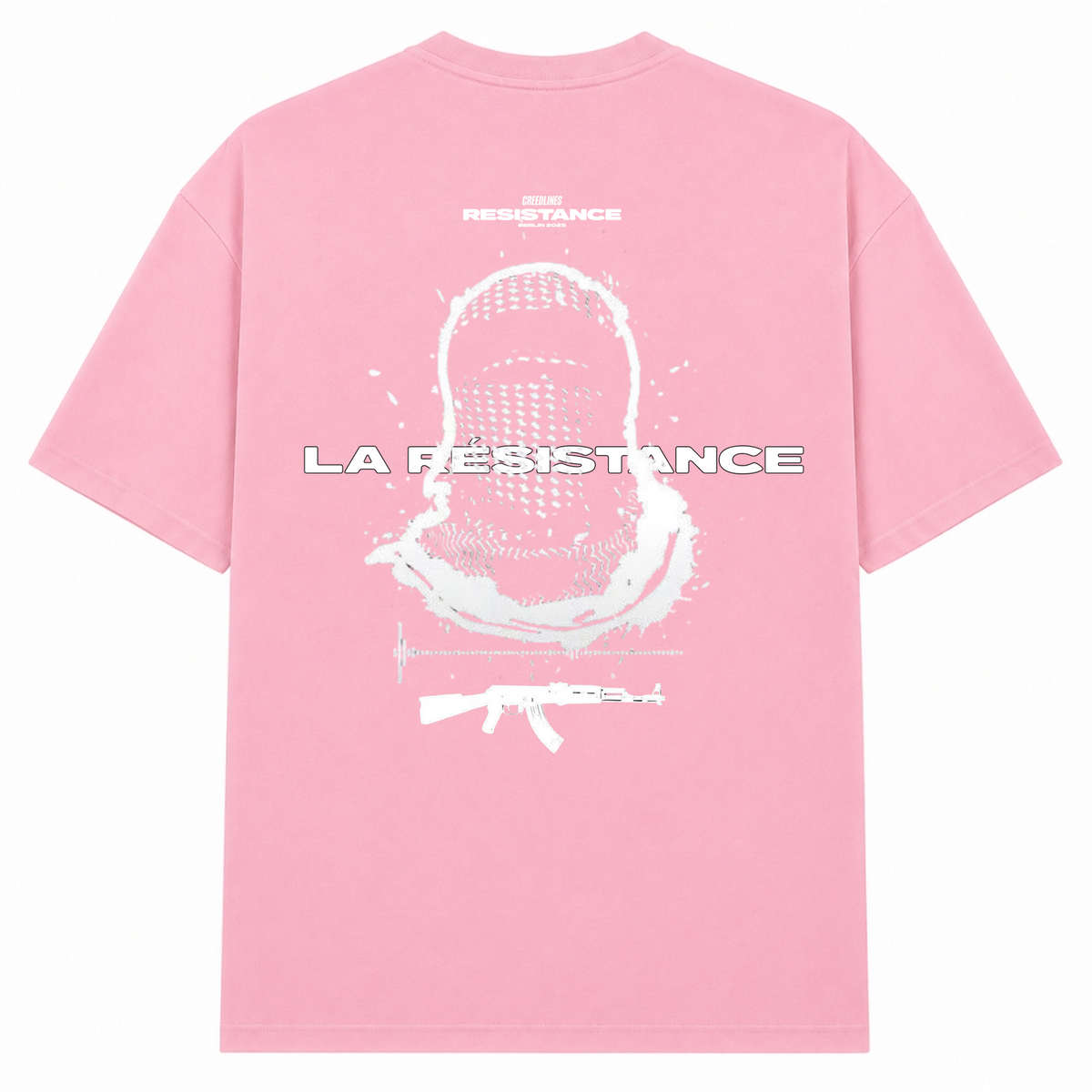 AK Oversized Shirt - Soft Pink 