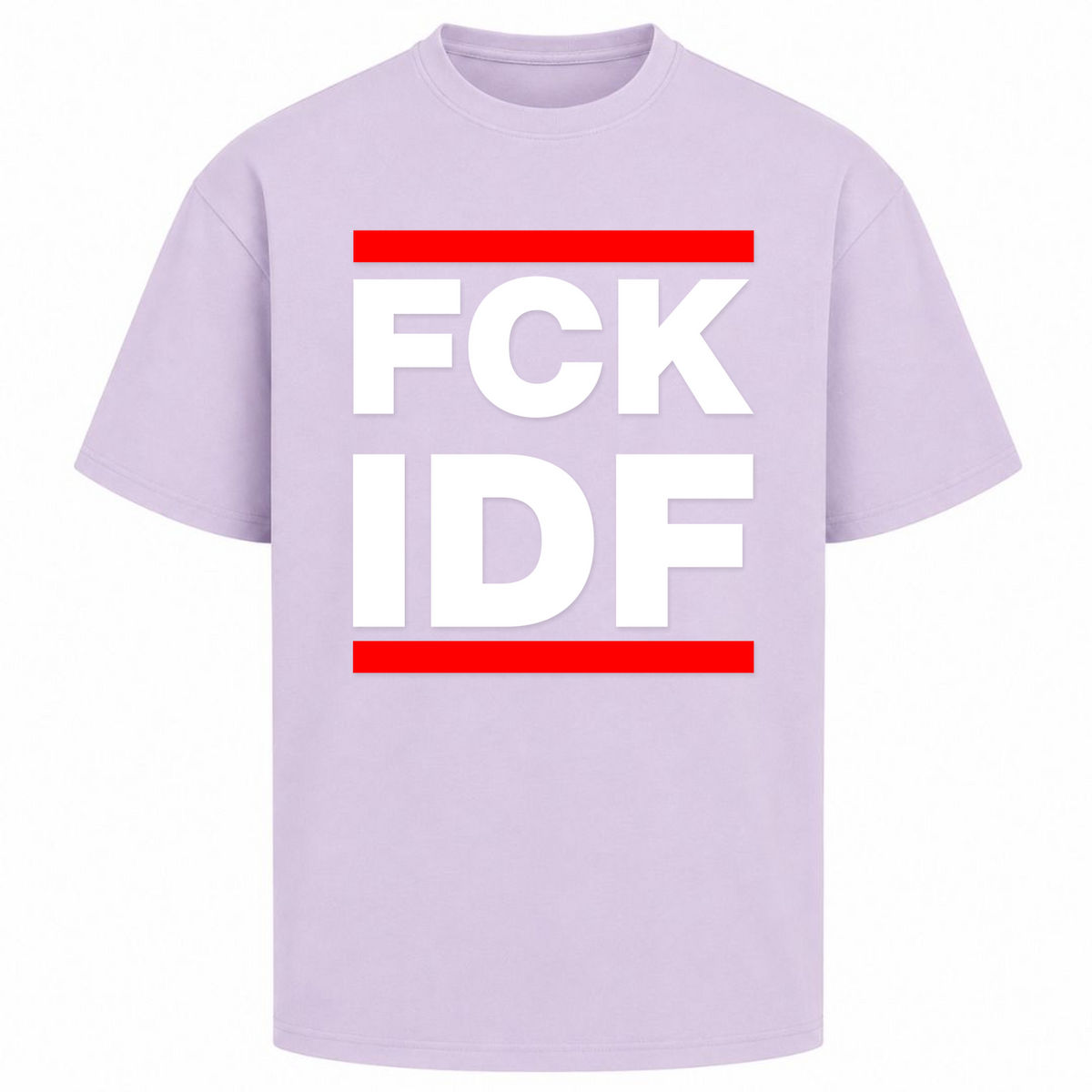 FCK Oversized Shirt - lilac
