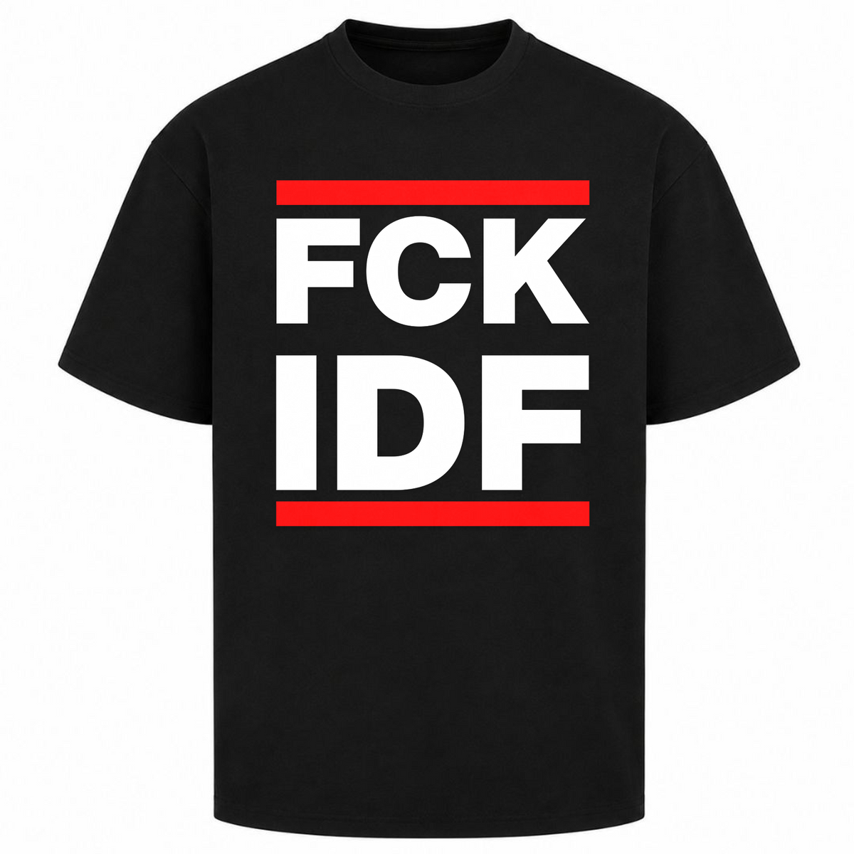 FCK Oversized Shirt - Schwarz