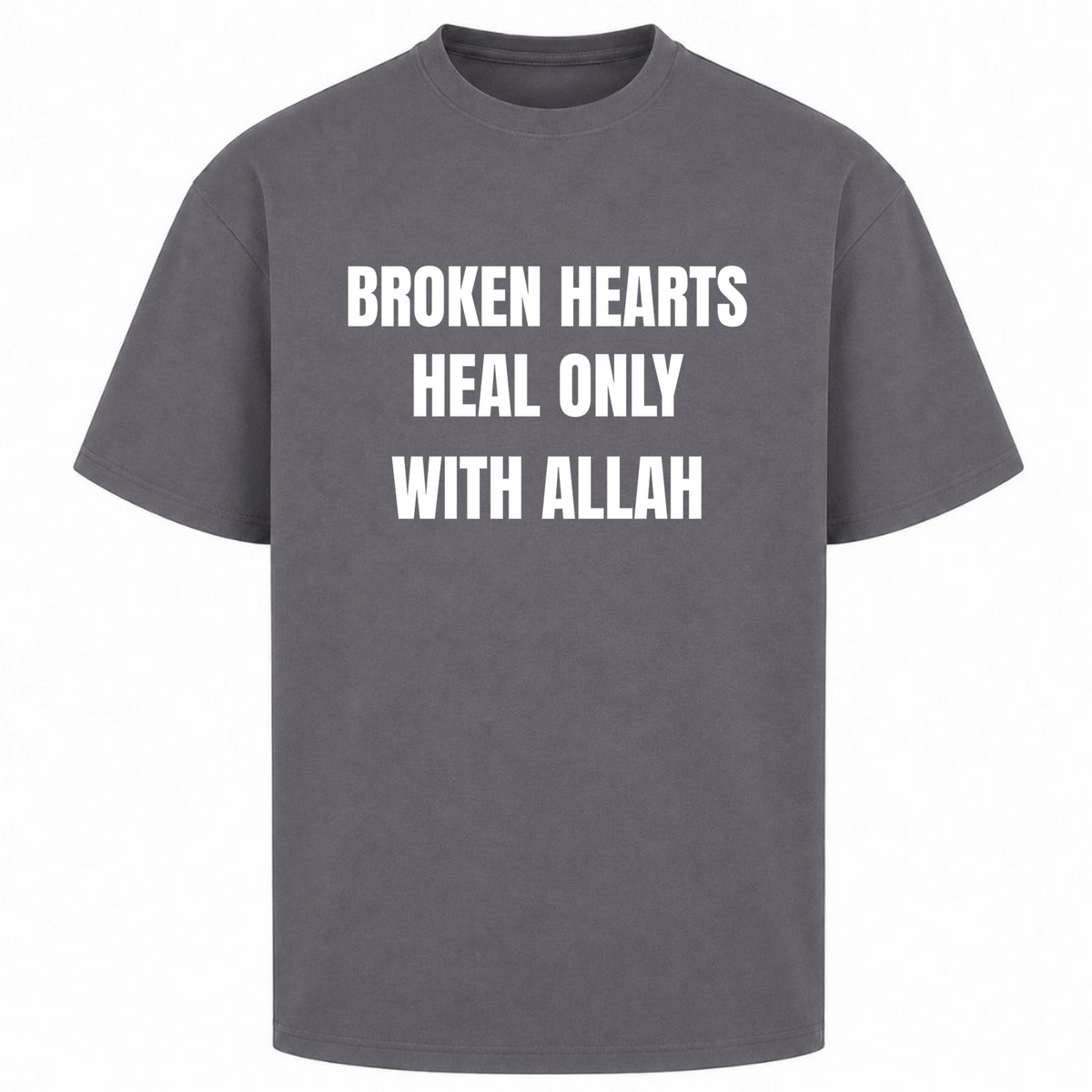 HEAL Oversized Shirt - dark grey 