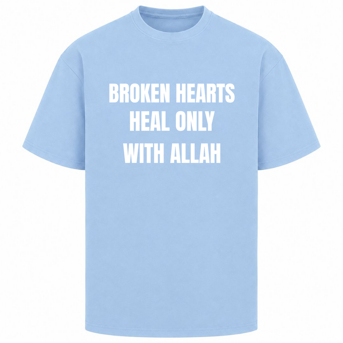 HEAL Oversized Shirt - powder blue