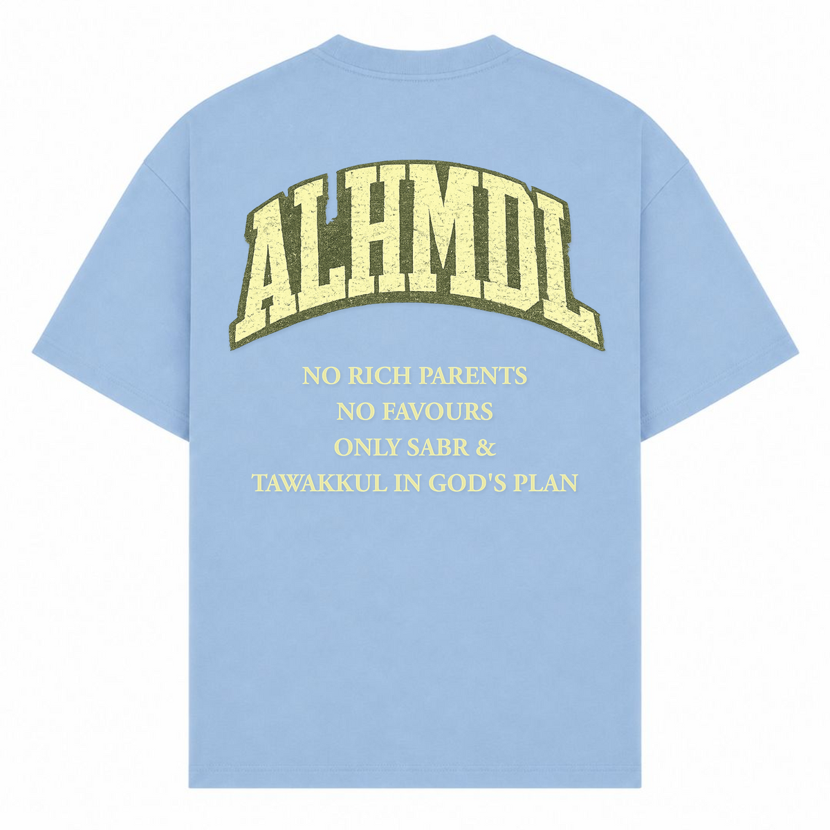 NO RICH PARENTS 2  - powder blue
