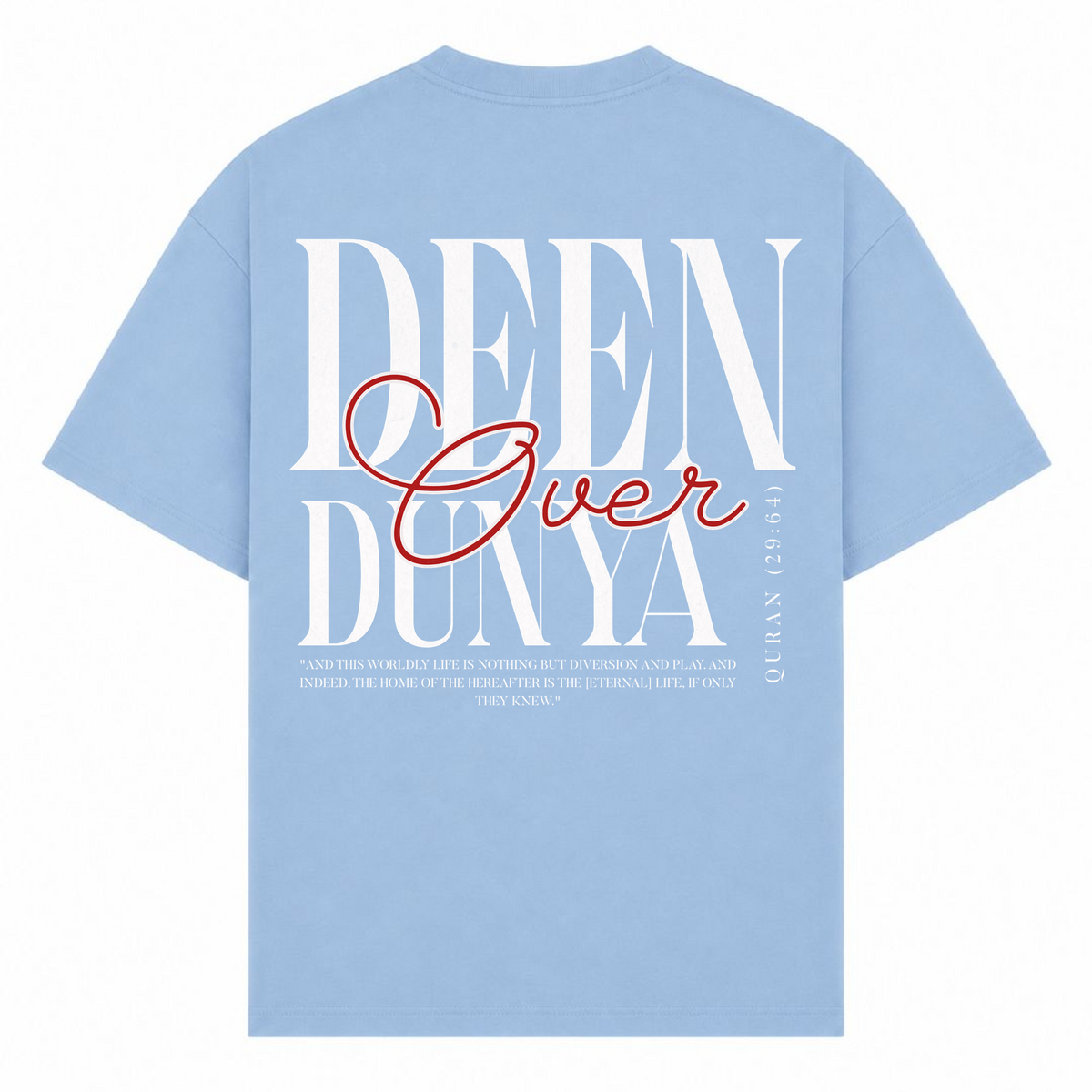29:64 II Oversized Shirt - powder blue