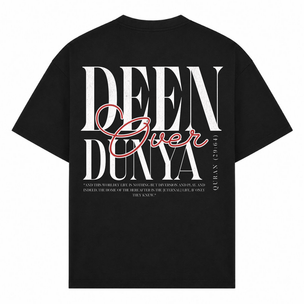 29:64 II Oversized Shirt - Schwarz