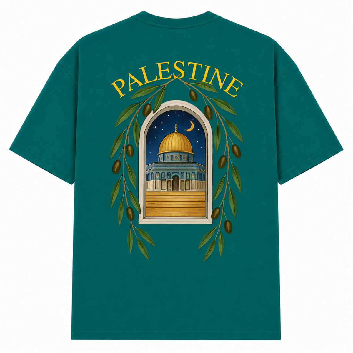 QUDS Oversized Shirt  - Green