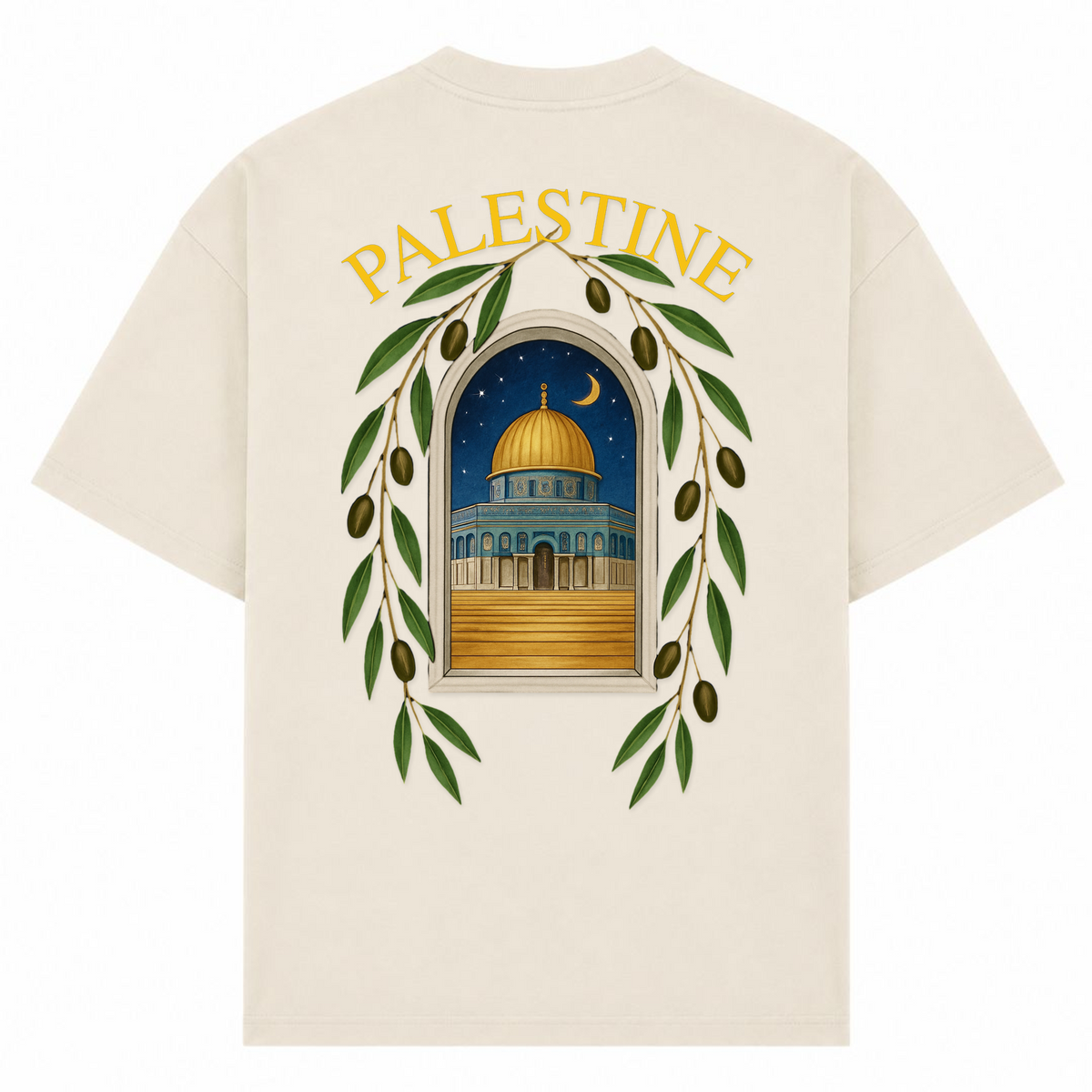 QUDS Oversized Shirt  - Sand