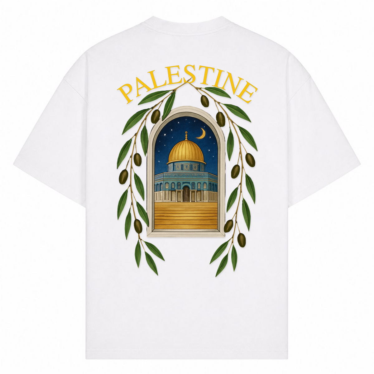 QUDS Oversized Shirt  - Weiß