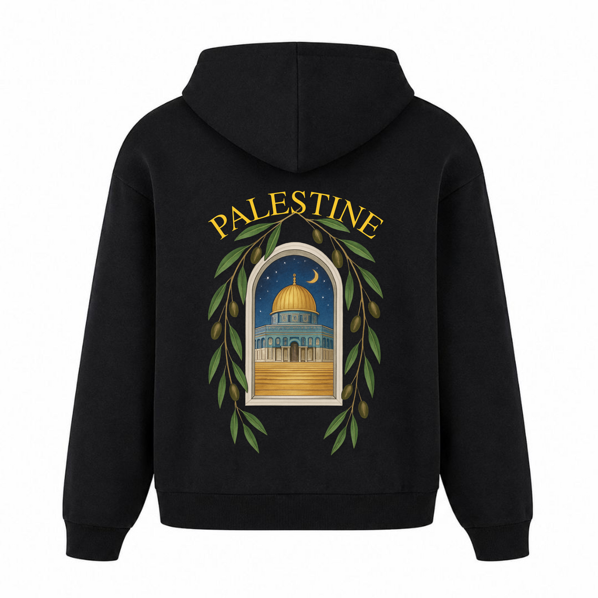 QUDS Hoodie  - Schwarz