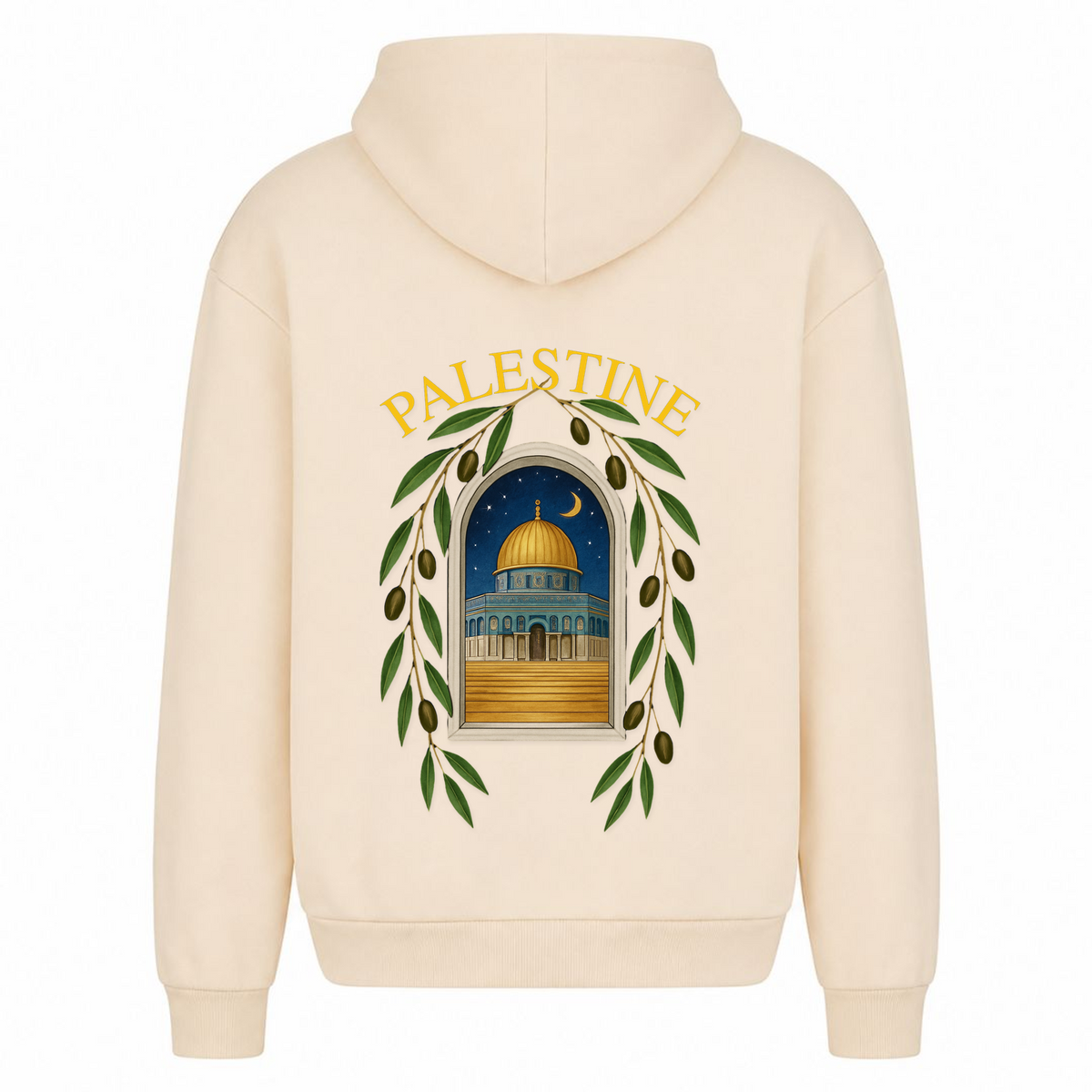 QUDS Hoodie  - White Sand