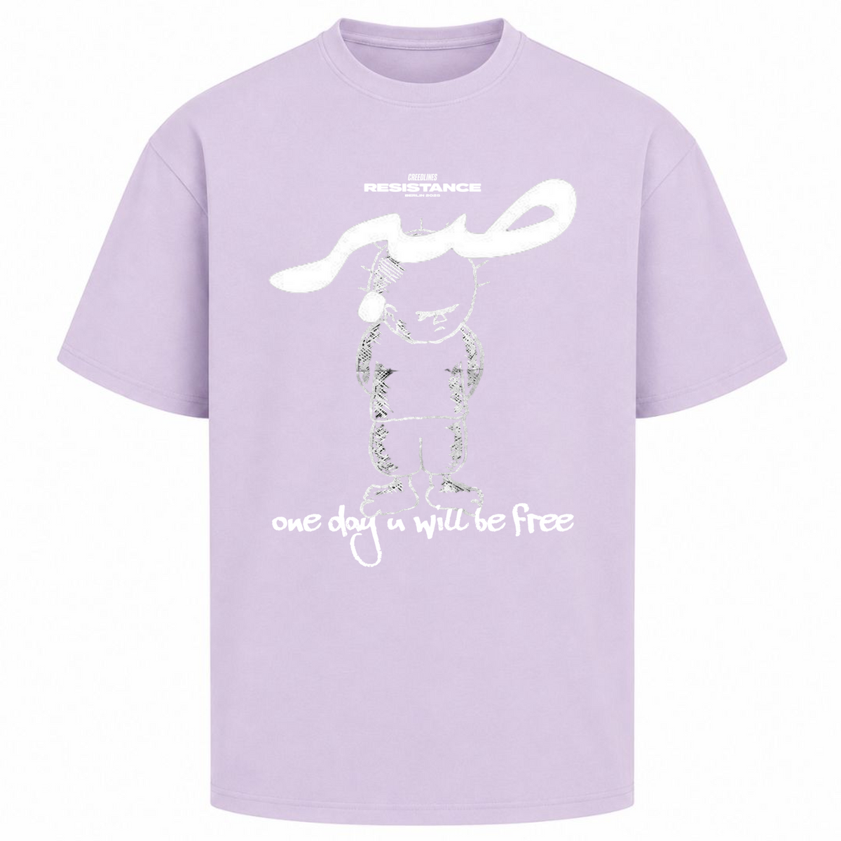 1DAY Oversized Shirt  - lilac