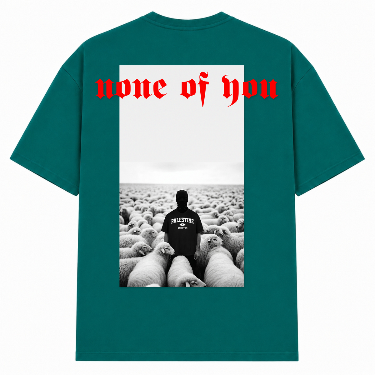 NONE OF YOU Oversized Shirt - Green