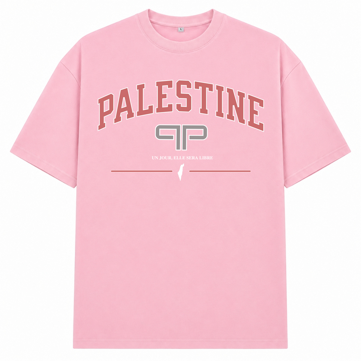 LIBRE Oversized Shirt - Soft Pink 
