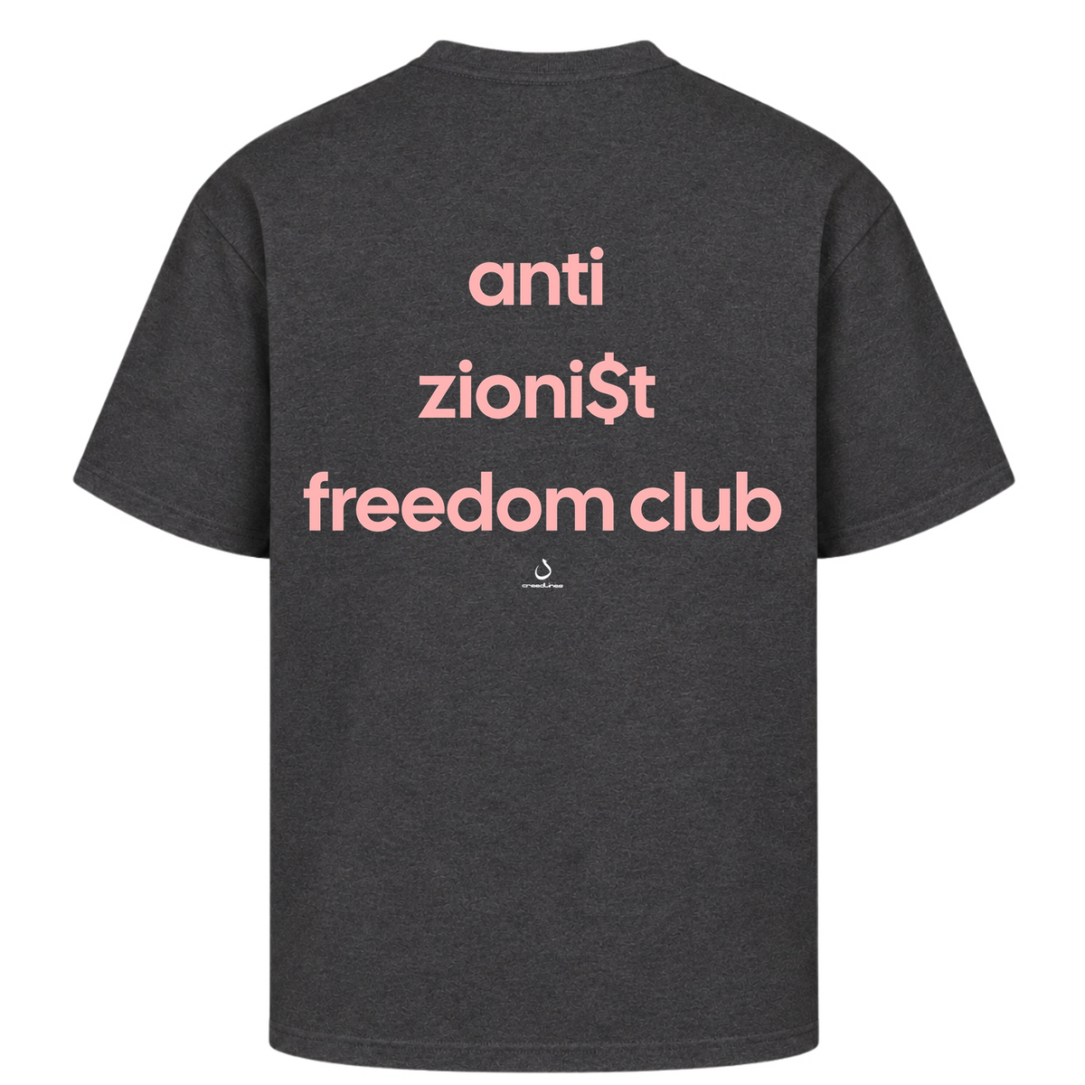 AZFC Oversized Shirt - Charcoal (Heather)