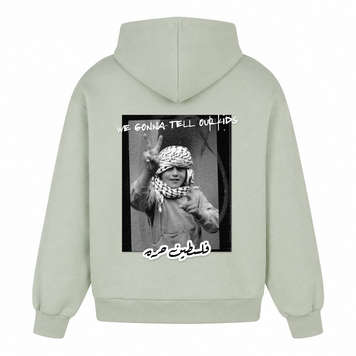 KIDS Oversized Hoodie - light asphalt