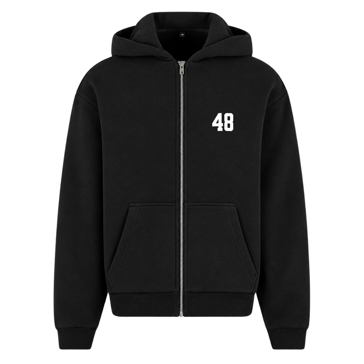 athl. zip trackie - Black