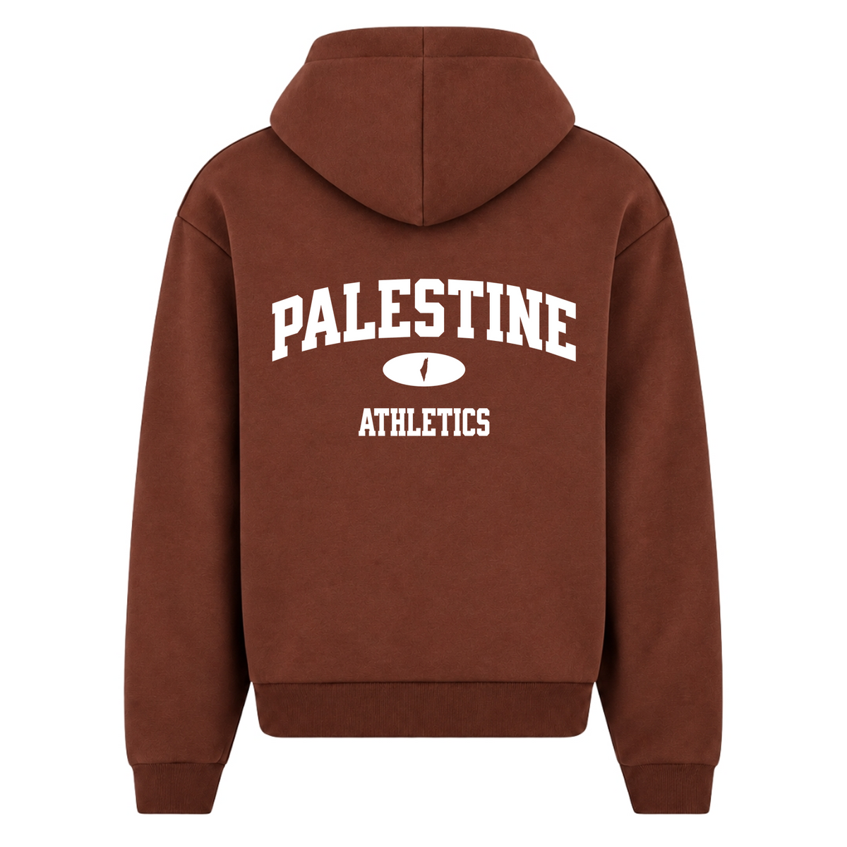athl. zip trackie - Chocolate Brown - Rueckseite