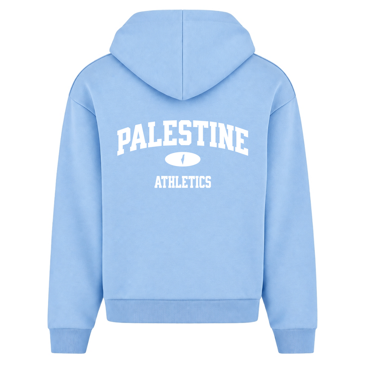 athl. zip trackie - Powder Blue - Rueckseite