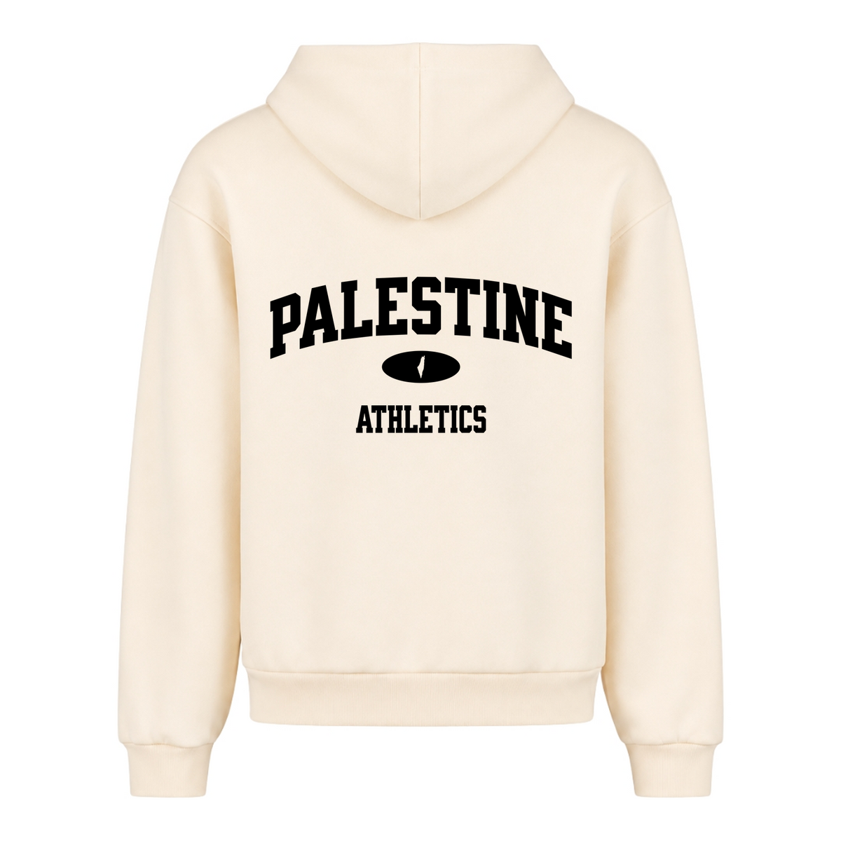 athl. zip trackie - White Sand - Rueckseite