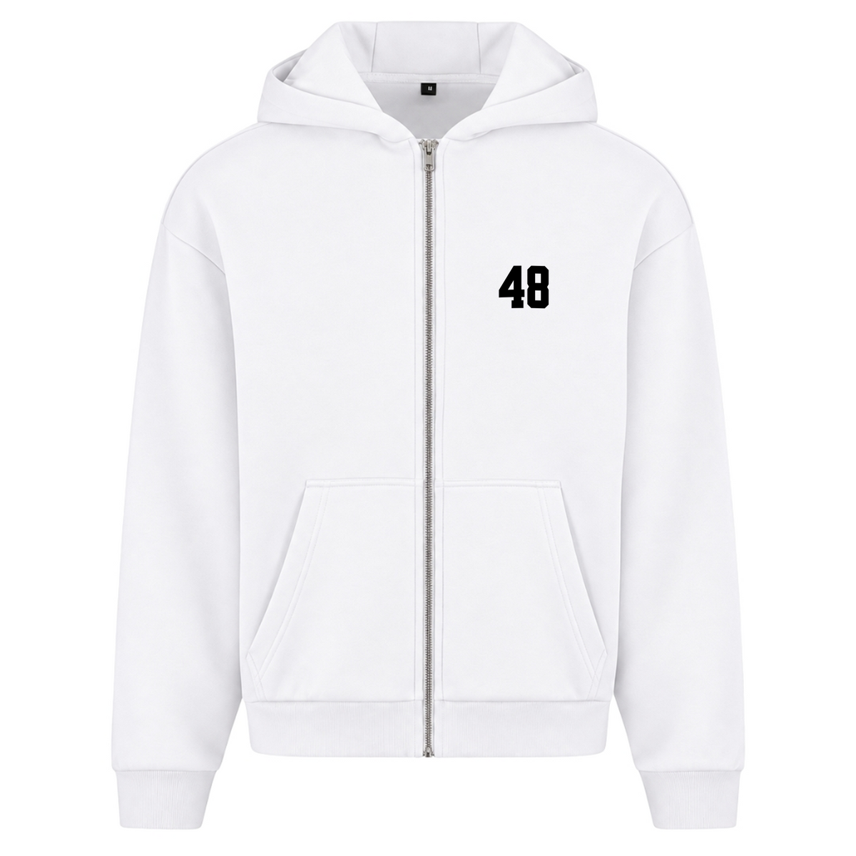 athl. zip trackie - White