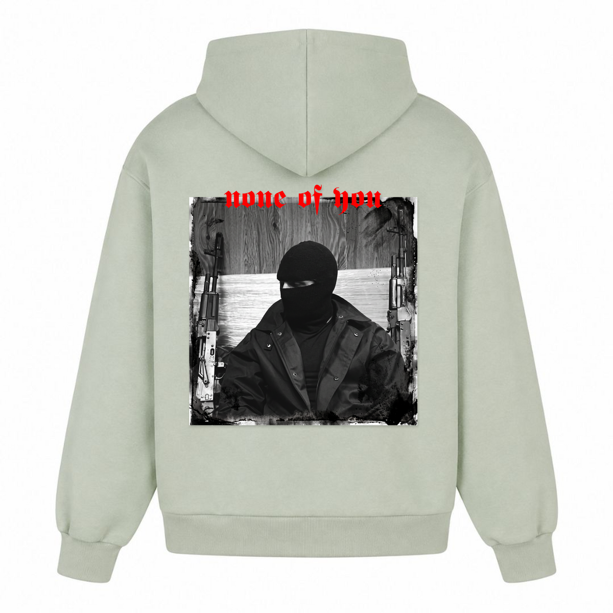NOY Oversized Hoodie - light asphalt