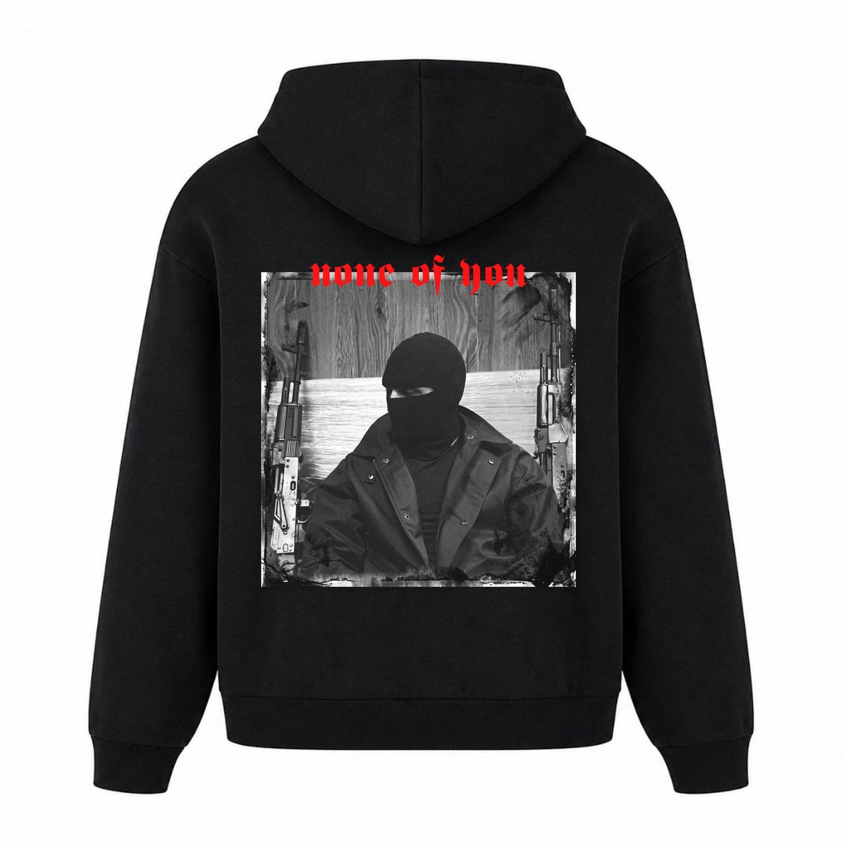 NOY Oversized Hoodie - Schwarz
