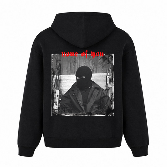 NOY Oversized Hoodie - Schwarz