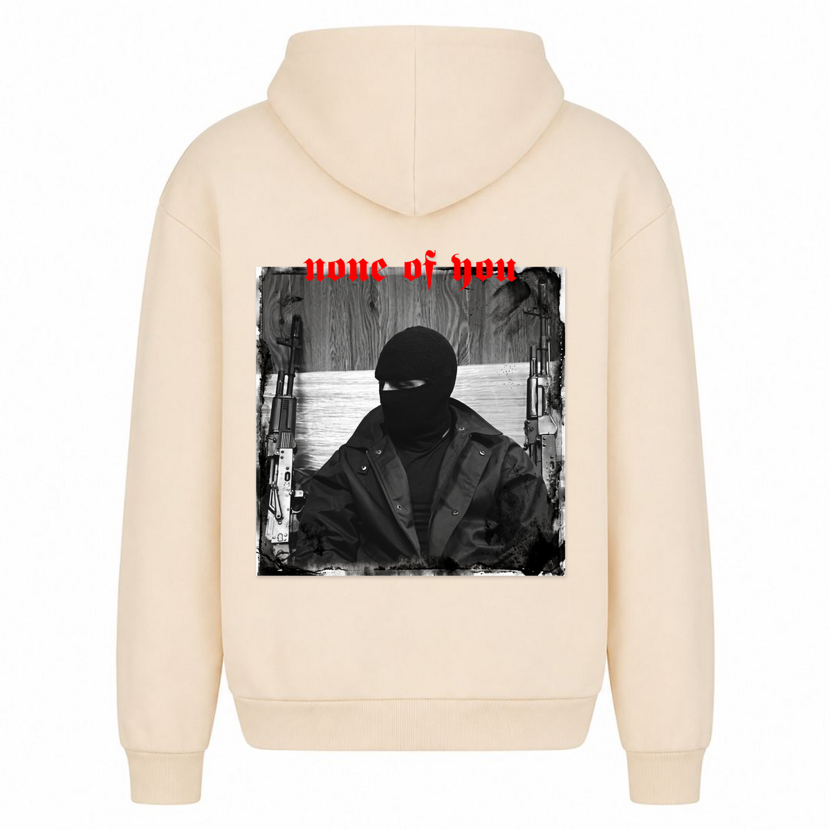 NOY Oversized Hoodie - White Sand