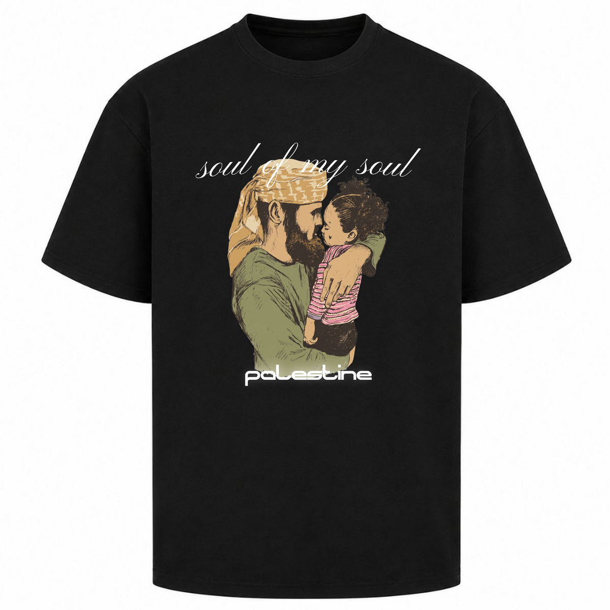 SOUL Oversized Shirt - Schwarz