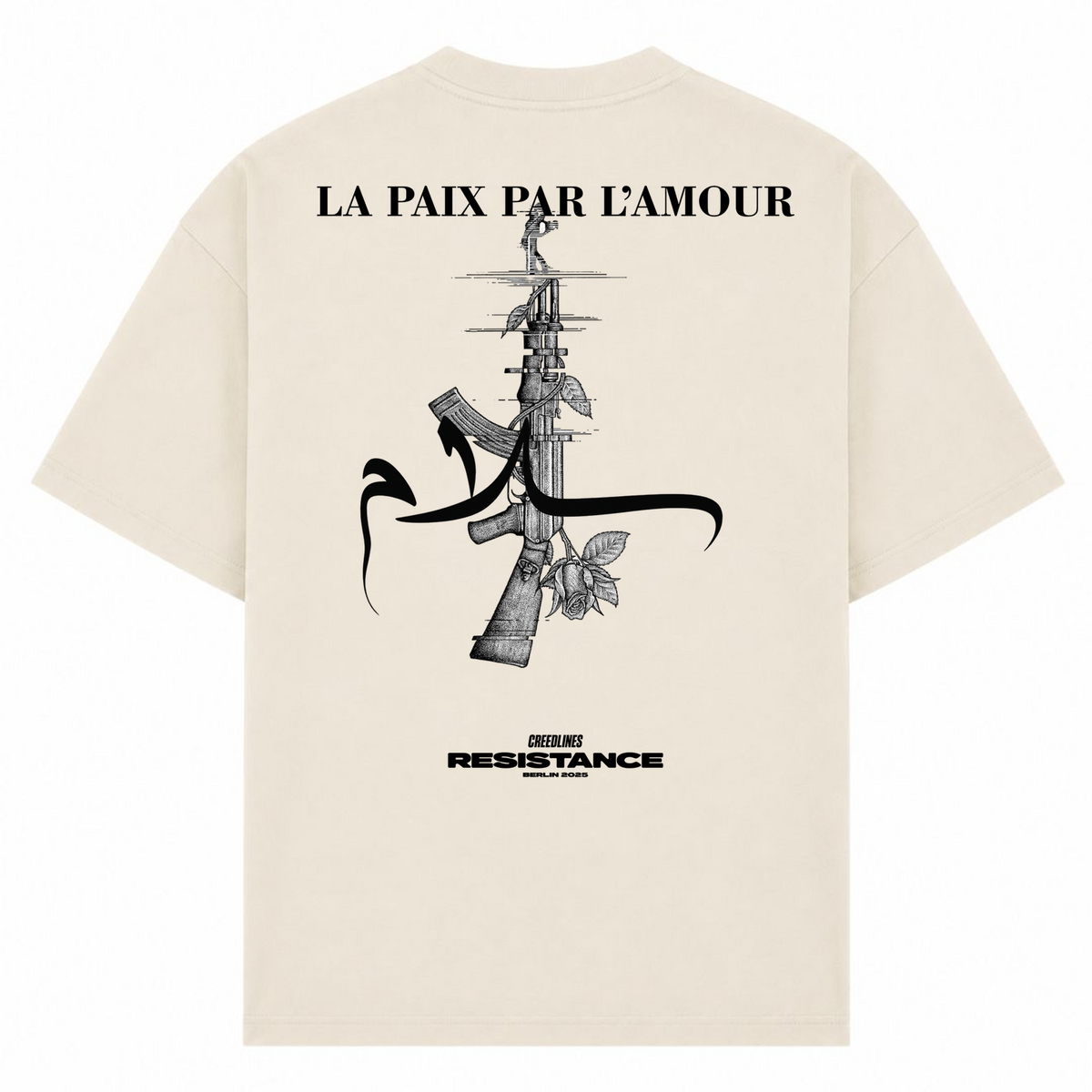 L'AMOUR Oversized Shirt - Sand