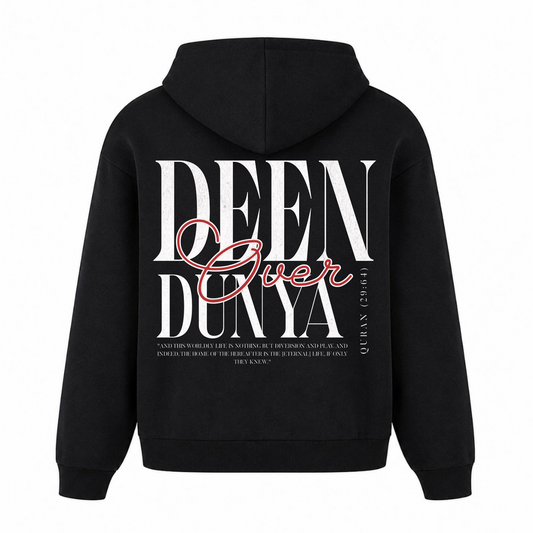 29:64 II Oversized Hoodie - Schwarz