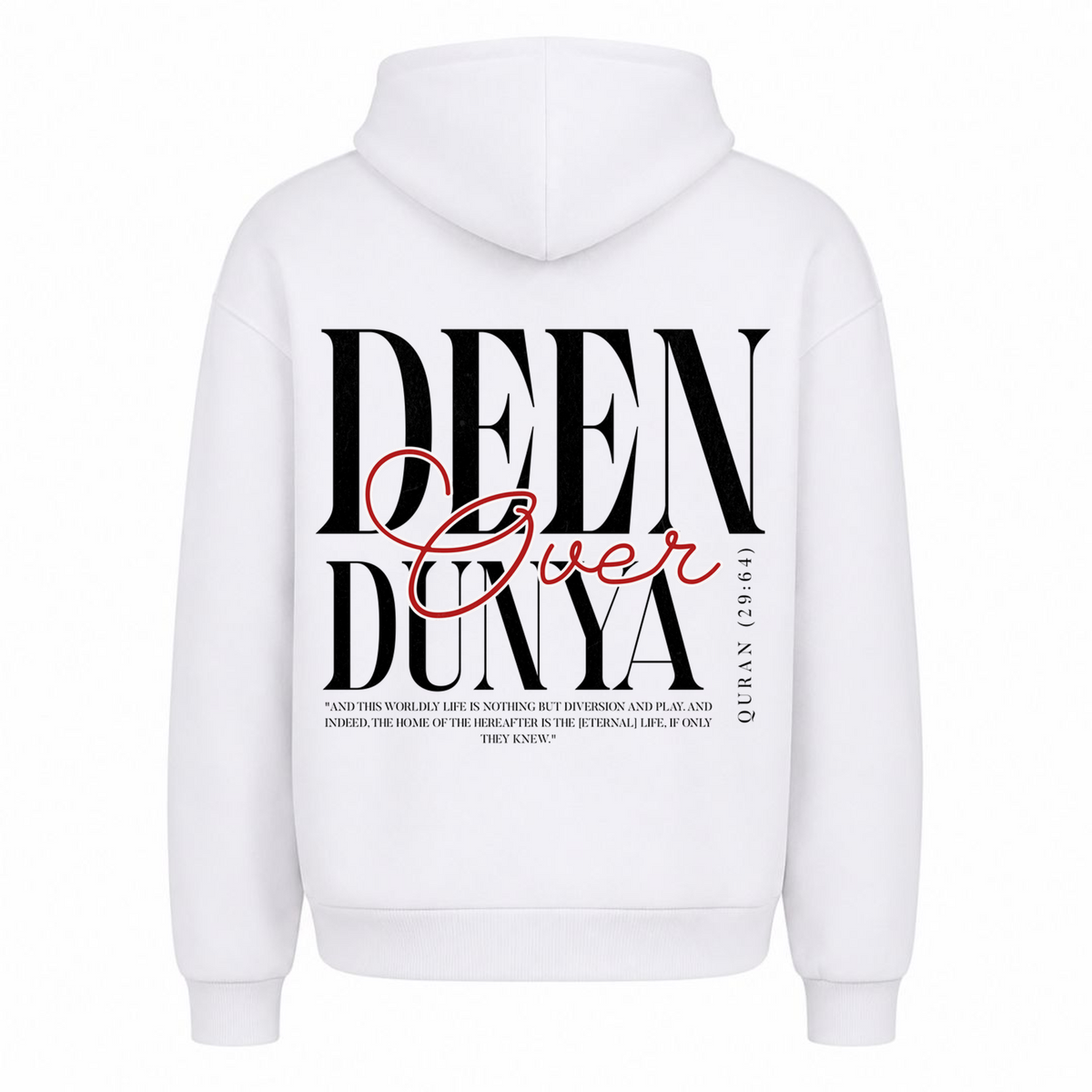 29:64 II Oversized Hoodie - Weiß
