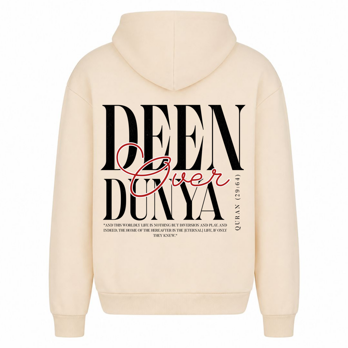 29:64 II Oversized Hoodie - White Sand