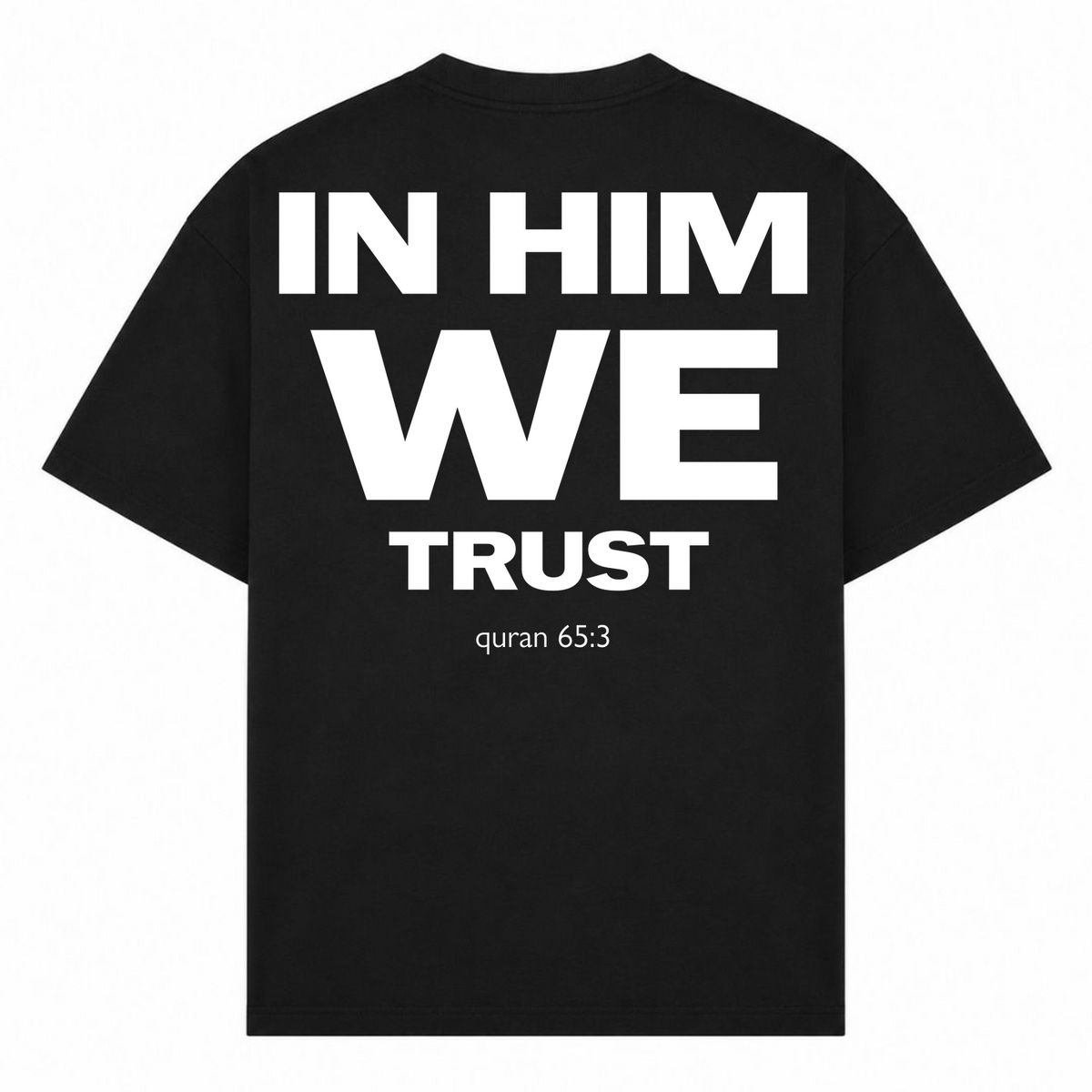 HIM Oversized Shirt - Schwarz - Rueckseite