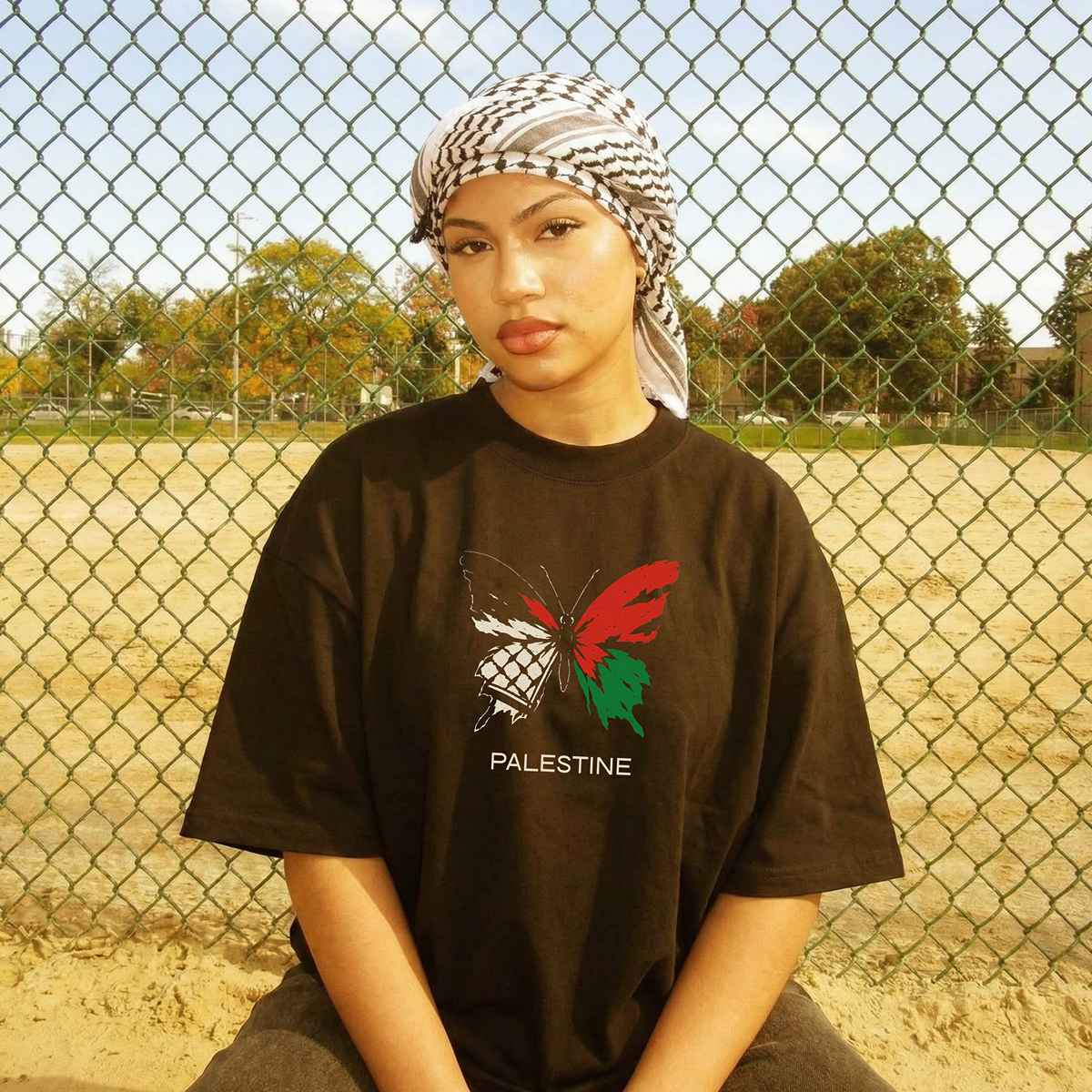 PLSTN BUTTERFLY Oversized Shirt