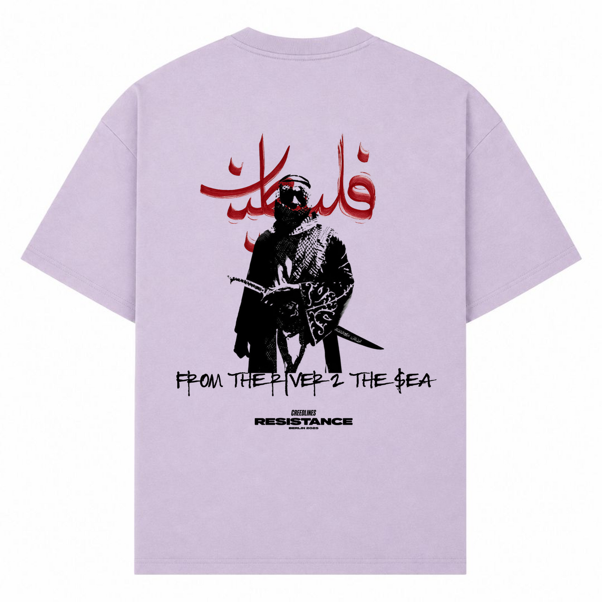 SAMURAI Oversized Shirt - lilac