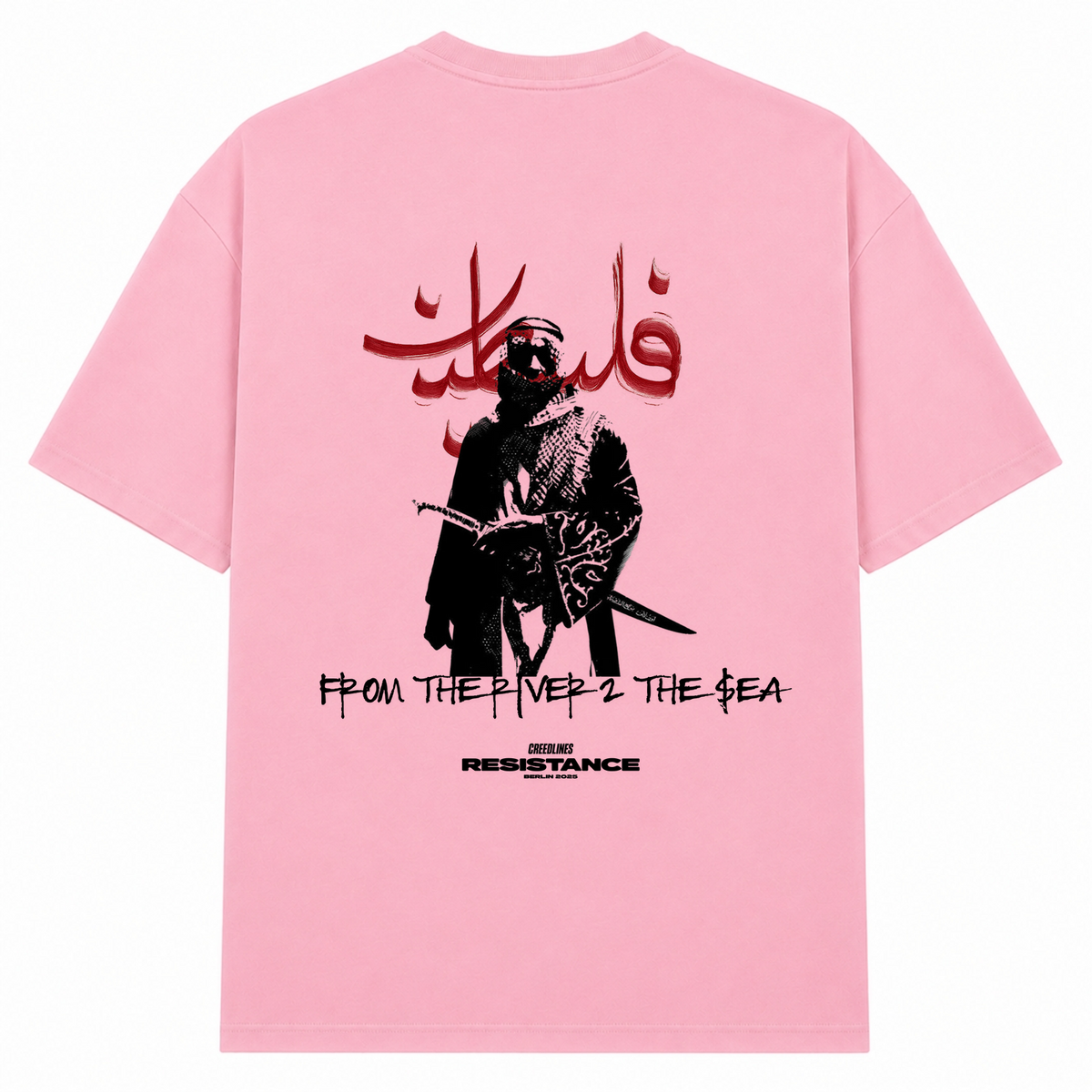 SAMURAI Oversized Shirt - Soft Pink 