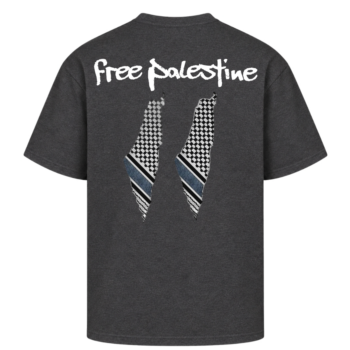 FREE PLSTN Oversized Shirt - Charcoal (Heather)