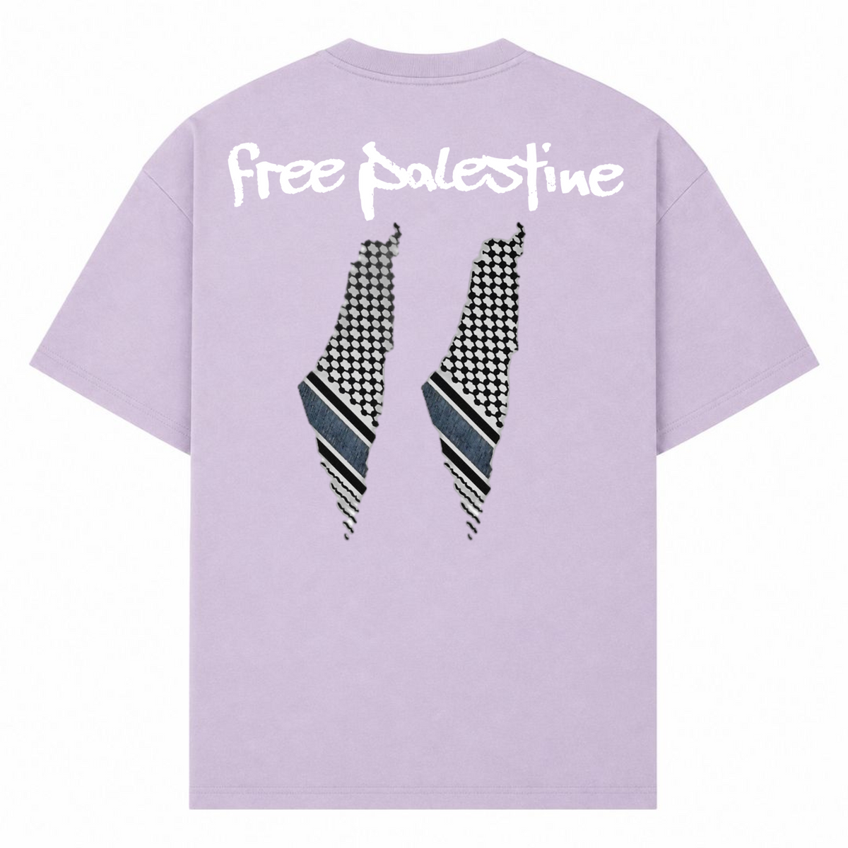 FREE PLSTN Oversized Shirt - lilac