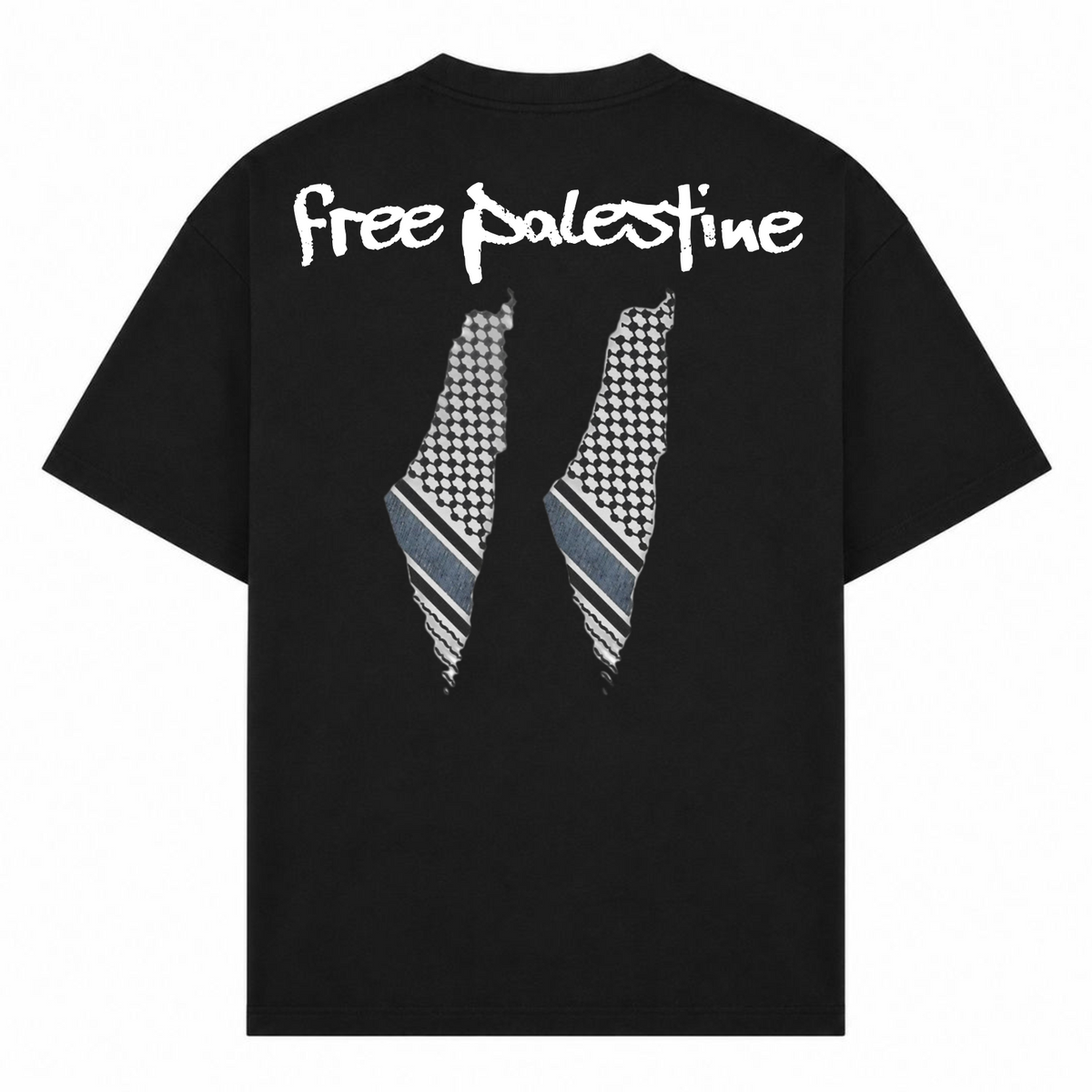 FREE PLSTN Oversized Shirt - Schwarz