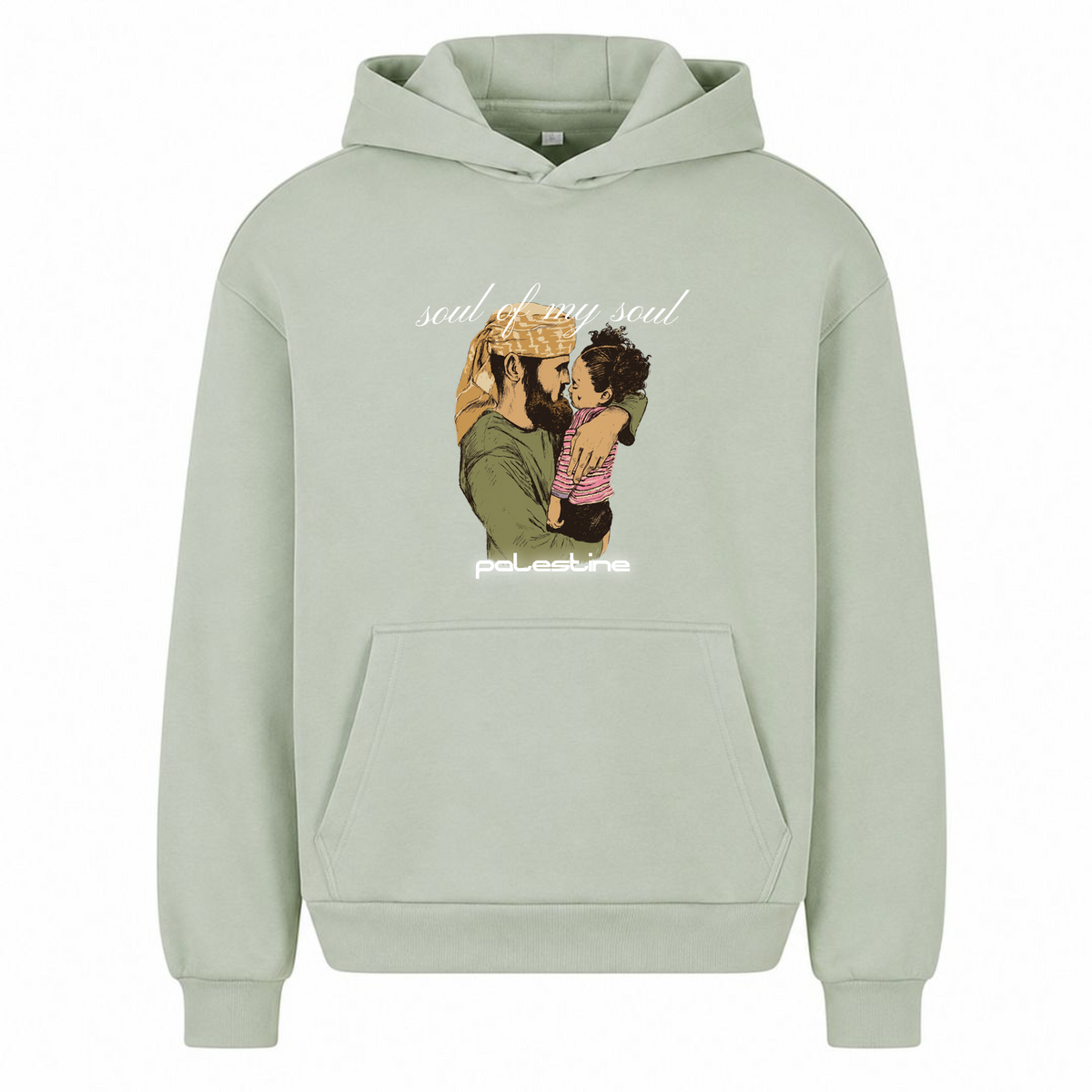 SOUL Oversized Hoodie - light asphalt