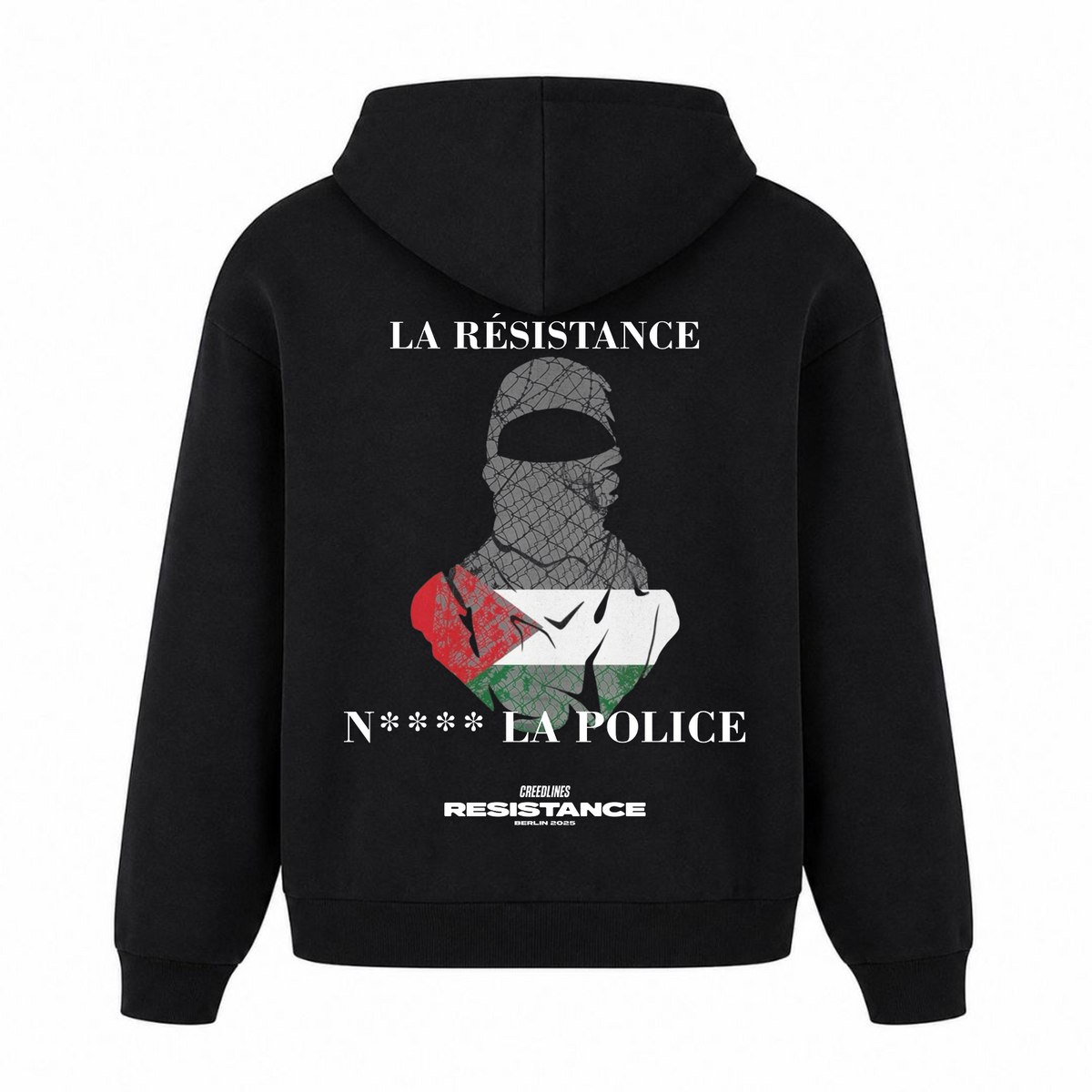 NLP Oversized Hoodie  - Schwarz